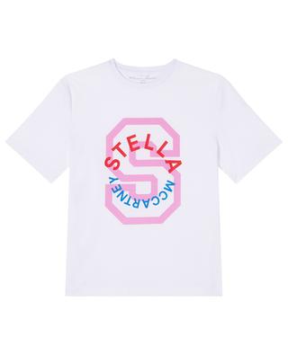 Letterman girl's short-sleeved T-shirt STELLA MCCARTNEY KIDS