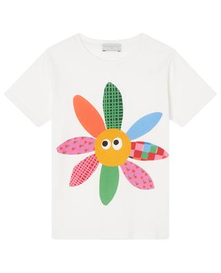 T-shirt fille à manches courtes Patchwork Wildflower STELLA MCCARTNEY KIDS