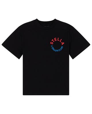 Circular Logo boy's organic cotton T-shirt STELLA MCCARTNEY KIDS