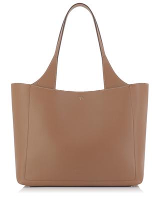 Medium T Timeless bicolour grained tote bag TOD'S