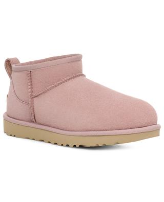 Classic Ultra Mini shearling lined suede ankle boots UGG