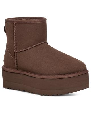 W Classic Mini Platform lined ankle boots UGG