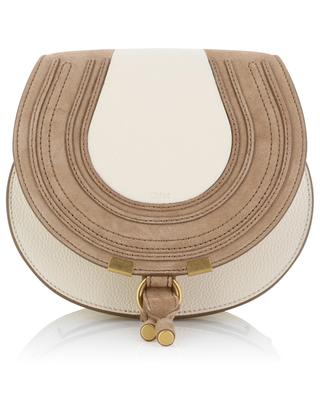 Marcie Small grained leather and suede bag CHLOE