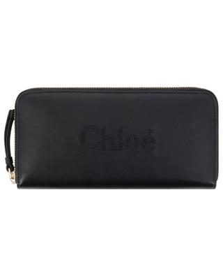 Chloé Sense long zip-around smooth leather wallet CHLOE