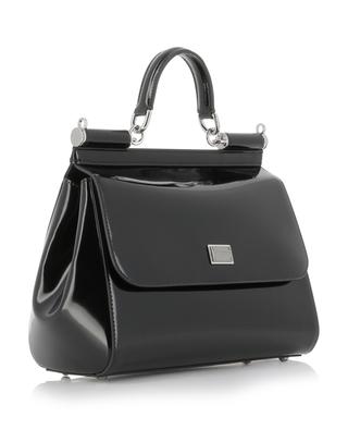 Sicily M Kim & DG patent leather handbag DOLCE & GABBANA