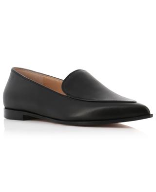 Perry pointy-toe leather loafers GIANVITO ROSSI