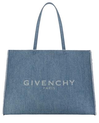 G-Tote Large distressed denim tote bag GIVENCHY