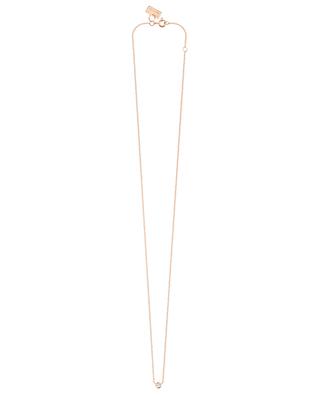 One rose gold and diamond necklace VANRYCKE