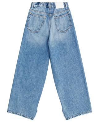 Faded ankle-frayed children's jeans MM6 KIDS