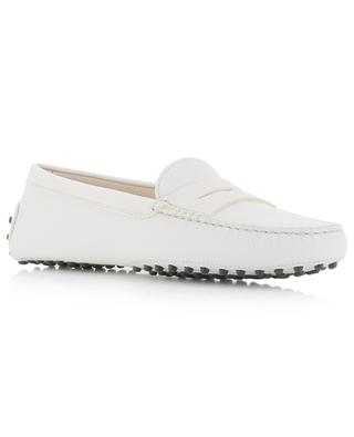 Gommini grained leather loafers TOD'S