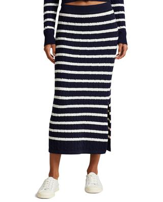 Striped knit midi skirt POLO RALPH LAUREN