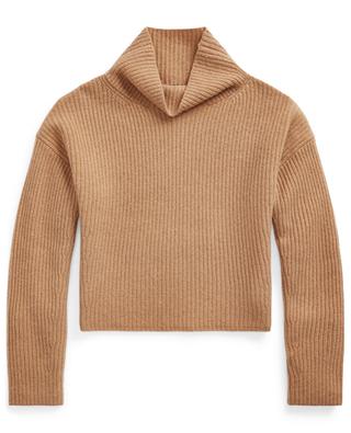 Wool and cashmere rib knit high-neck jumper POLO RALPH LAUREN