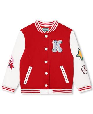 Kenzo Club 1990 girls' wool varsity jacket KENZO