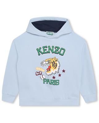 Jungen-Kapuzensweatshirt aus Baumwolle Kenzo Club Varsity Jungle KENZO