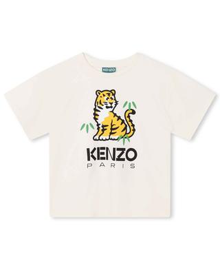 Kurzärmeliges Jungen-T-Shirt aus Baumwolle Kotora KENZO