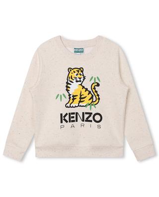 Tokyo Paris Kotora Tiger boys' cotton round neck sweatshirt KENZO