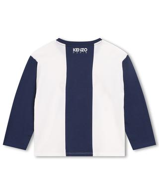 Kenzo Club boys' cotton long-sleeved T-shirt KENZO
