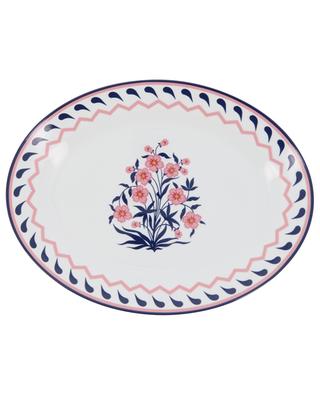 Jaipur oval porcelain tray AQUAZZURA