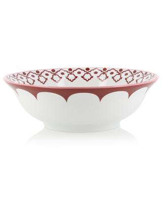 Jaipur round porcelain salad bowl AQUAZZURA