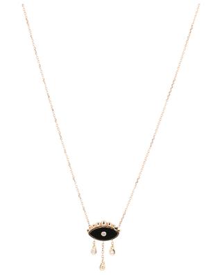 Oe rose gold necklace with diamonds GBYG