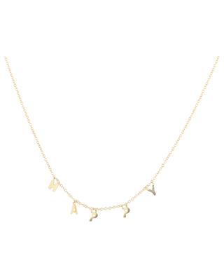 Happy yellow gold necklace GBYG