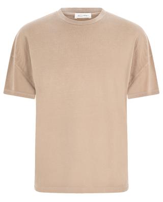 Kurzarm-T-Shirt aus Baumwollpiqué Pyrastate AMERICAN VINTAGE