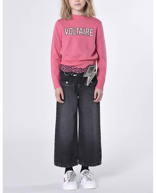 London Sounds girls' wool and cashmere sweatshirt ZADIG & VOLTAIRE