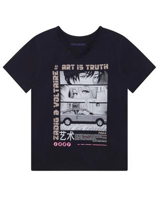 Paris Manga boys' cotton T-shirt ZADIG & VOLTAIRE