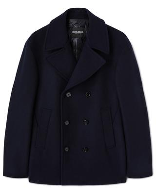 Double-breasted wool peacoat DONDUP