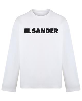 Logo printed heavy long-sleeved oversize T-shirt JIL SANDER