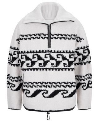 Marlo graphic fleece sweatshirt ISABEL MARANT