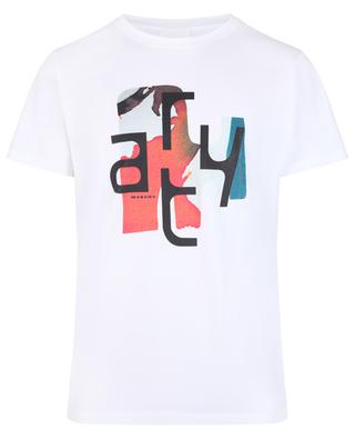 Zafferh arty printed jersey T-shirt ISABEL MARANT