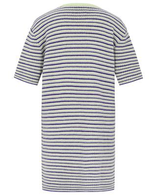 The Kian Dress cashmere short striped dress LISA YANG