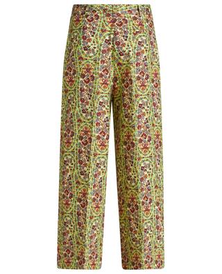 Jupe-culotte en coton Paisley Micro Flowers ETRO