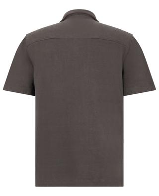 Short-sleeved bouclé shirt VINCE