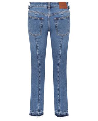 Bumster Stone Wash cropped low-rise skinny jeans ALEXANDER MC QUEEN