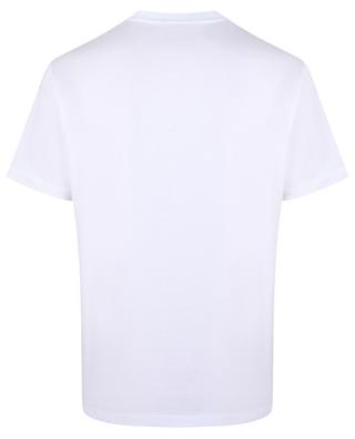 T-shirt à manches courtes brodé Barocco Silhouette VERSACE