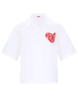 Heart Kenzo cotton short-sleeved shirt KENZO