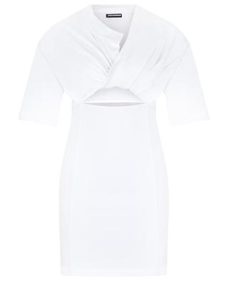 La robe t-shirt Bahia cut-out mini dress JACQUEMUS