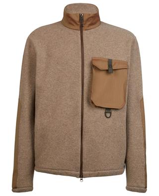 Pile Explorer wool and cashmere fleece jacket SEASE