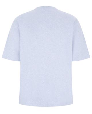 Red Ami de Coeur short-sleeved organic cotton T-shirt AMI