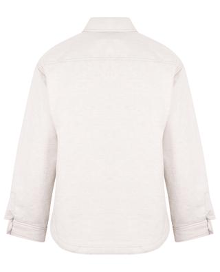 La Chemise Boulanger padded cotton and linen shirt jacket JACQUEMUS
