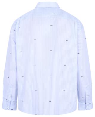 La chemise Simon striped logo printed shirt JACQUEMUS