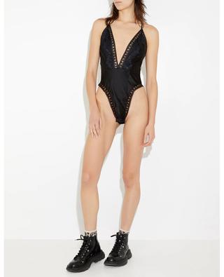 Freya lace adorned low-cut bodysuit SLEEPING WITH JACQUES