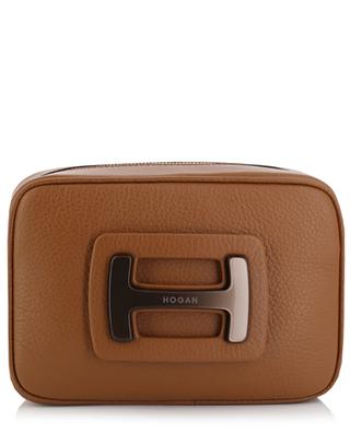H-Bag Camera grained leather shoulder bag HOGAN