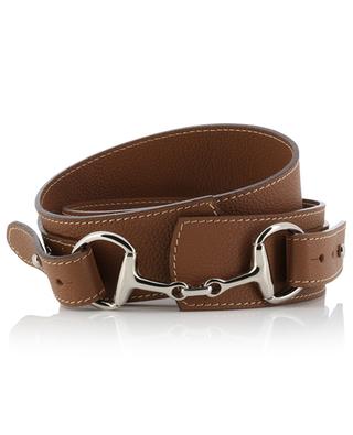 Mors de Cheval calfskin leather belt BERTHILLE MAISON FRANCAISE
