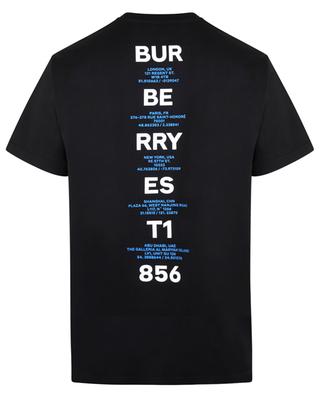 T-shirt en coton bio imprimé Hindeston BURBERRY