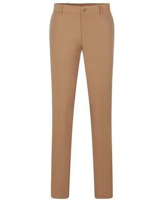 Savile slim fit wool and linen trousers BURBERRY