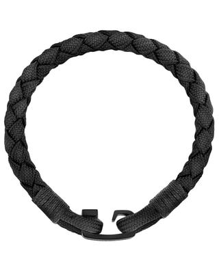 Montblanc T-Hook braided nylon and steel bracelet - Size M MONTBLANC