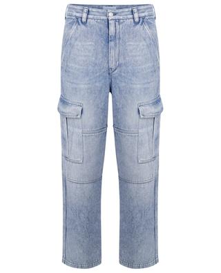 Terence faded denim cargo trousers ISABEL MARANT